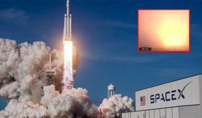 SpaceX’e ait uzay aracı inişe geçtiği sırada infilak etti