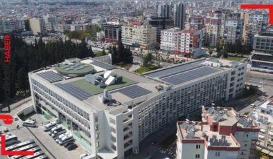 Büyükşehir Belediyesi çatısında elektrik üretimine hazır
