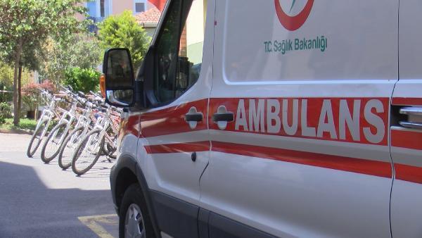 ADALAR'DA BİSİKLETLİ AMBULANSLARLA ANINDA ACİL MÜDAHALE -1