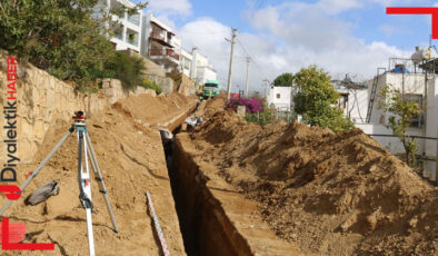 Bodrum’da Kanalizasyon Hattının 72 Kilometresi Tamamlandı