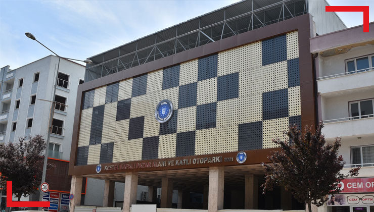 Bursa Büyükşehir Belediyesi’nden Kestel otopark ve pazar alanında son rötuşlar