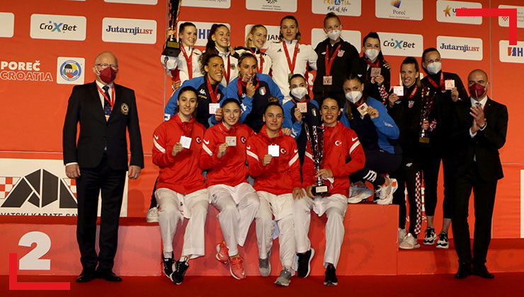 Gülsen Demirtürk’ten Avrupa ikinciliği