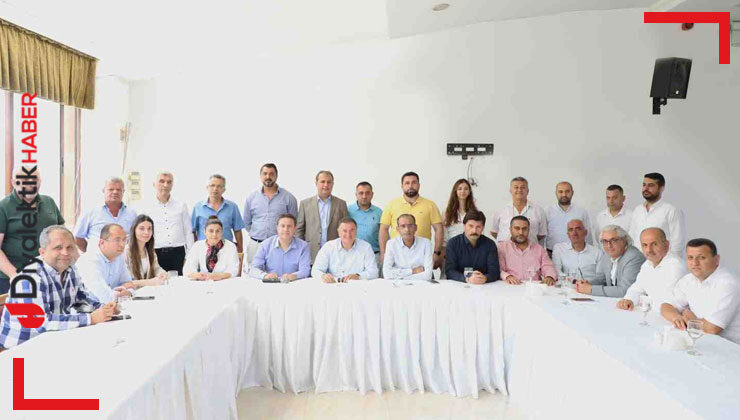 HBB Başkanı Savaş Turunçlu Arıtma Tesisi ile ilgili basın açıklaması gerçekleştirdi