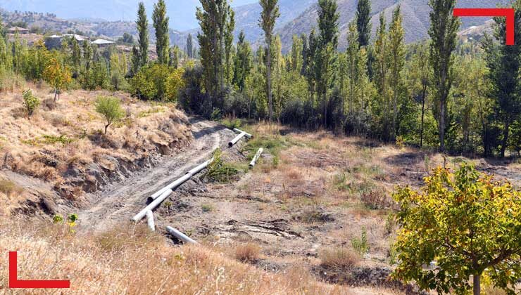 MASKİ, Beğre’ye kapalı sulama sistemi yaptı