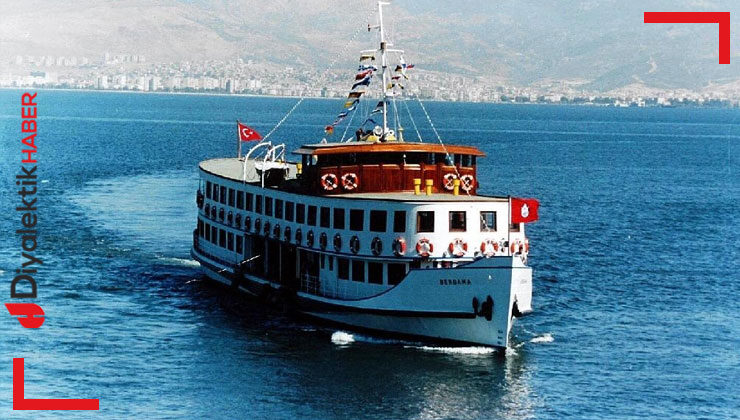 Nostaljik Bergama Vapuru Körfez turlarına hazır