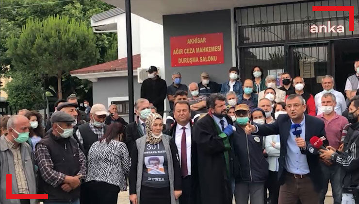 Soma davası kararı sonrası CHP’li Özgür Özel gözyaşlarına hakim olamadı