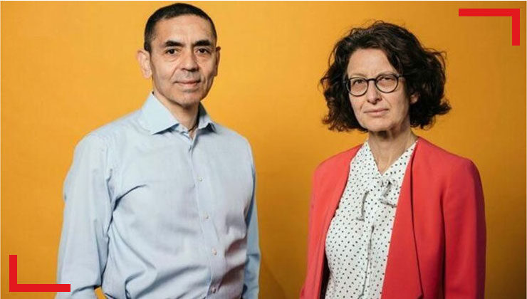 Uğur Şahin ve Özlem Türeci’ye İspanya’dan  bilim ödülü