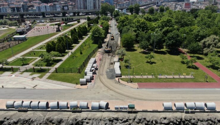 Samsun’da Canik Yağmur Suyu Kollektör Hattı’nın ilk etabı tamamlandı