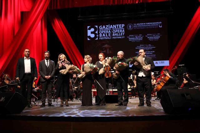 3'üncü uluslararası Gaziantep opera ve bale festivali başladı