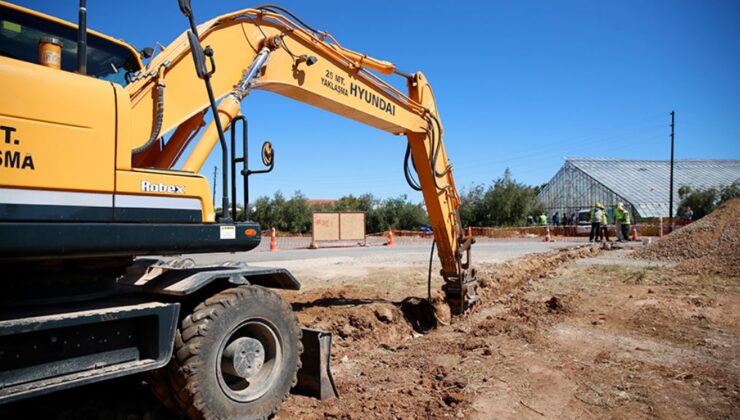 Antalya’da beş merkez ilçede alt yapı eksikleri gideriliyor