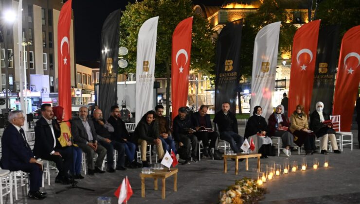 Balıkesir’de, Şiir Akşamları