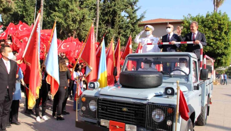 Cumhuriyetimizin 98. Kuruluş Yıl Dönümü Mersin’de Coşkuyla Kutlandı