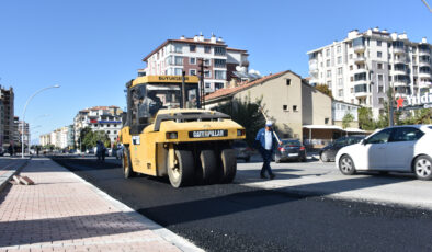 Malatya Güngör caddesi 9 metreden 14 metreye çıkarıldı