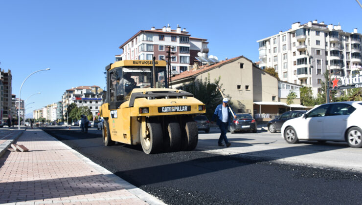 Malatya Güngör caddesi 9 metreden 14 metreye çıkarıldı