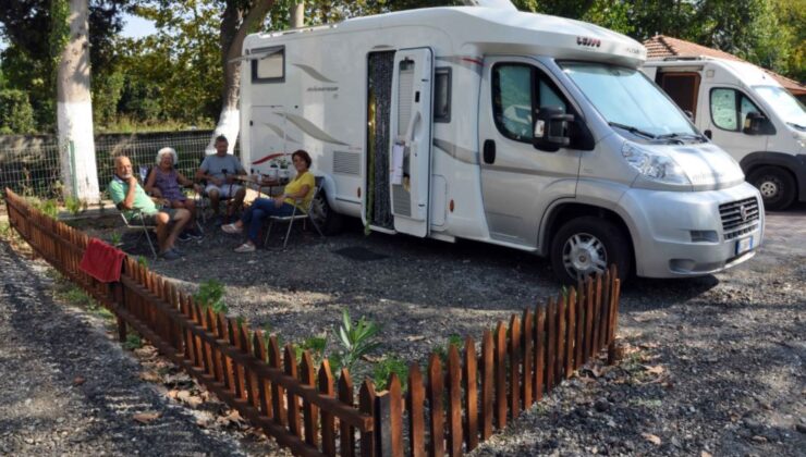 Tarsus Belediyesi Karavan Park ilk misafirlerini ağırlamaya başladı