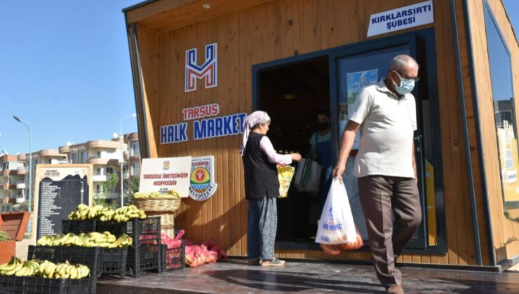 Tarsus Belediyesi Üreticiden Alıyor Dar Gelirli Vatandaşlara Veriyor