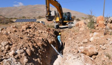 Malatya Doğanşehir’de iki mahalleye 7 bin 900 metre kanalizasyon hattı