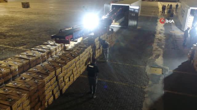 Mersin Limanında 6 kilo 750 gram kokain ele geçirildi