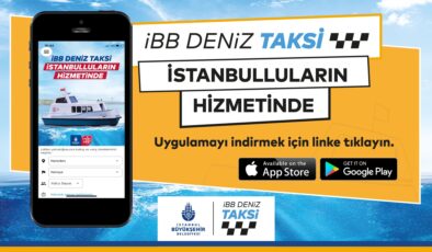 İstanbul’da Deniz Taksiler Siftah Yapıyor