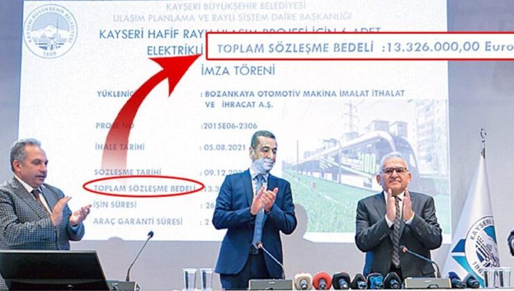 AKP’li belediye raylı sistem araçlarını Euro ile alacak