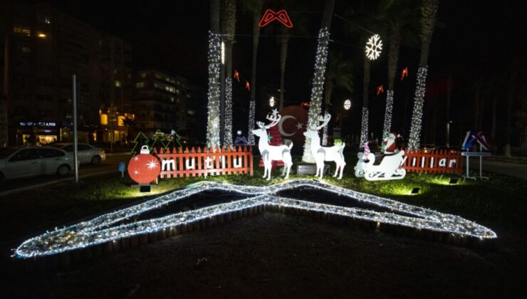 Mersin Büyükşehir Belediyesi şehri yeni yıla hazırlıyor