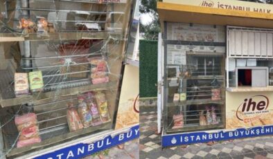 İstanbul’da Halk Ekmek büfesine saldırı