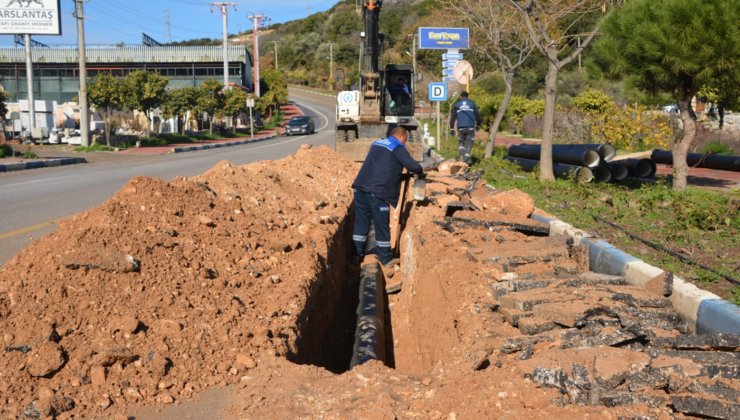 Muğla Büyükşehir, Bodrum’da 219 Kez Patlayan DSİ Hattını Değiştirdi