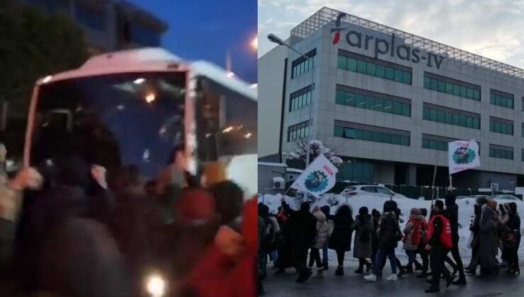 Farplas’ta işe geri alım talebiyle fabrikaya kapanan işçilere polis müdahalesi: 200 gözaltı