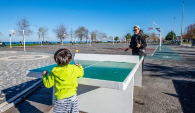 Ordu’da Parkların Yeni Gözdesi: Masa Tenisi