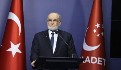 Covid-19 geçiren Saadet Partisi Genel Başkanı Karamollaoğlu hastaneye yatırıldı