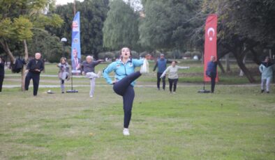 Adana Büyükşehir’in deneyimli eğitmenleri eşliğinde spor