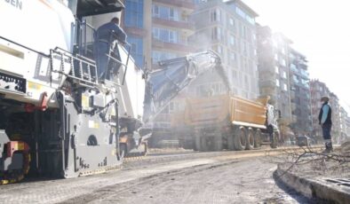 FATİH CADDESİ’NDE ÇALIŞMALAR BAŞLADI