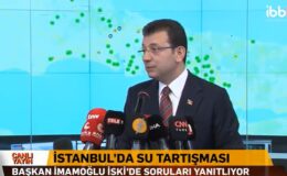 İmamoğlu’ndan muhabire: “Allah’ın suyu” dediğiniz su için, biz devlete 3 milyar TL elektrik faturası ödüyoruz