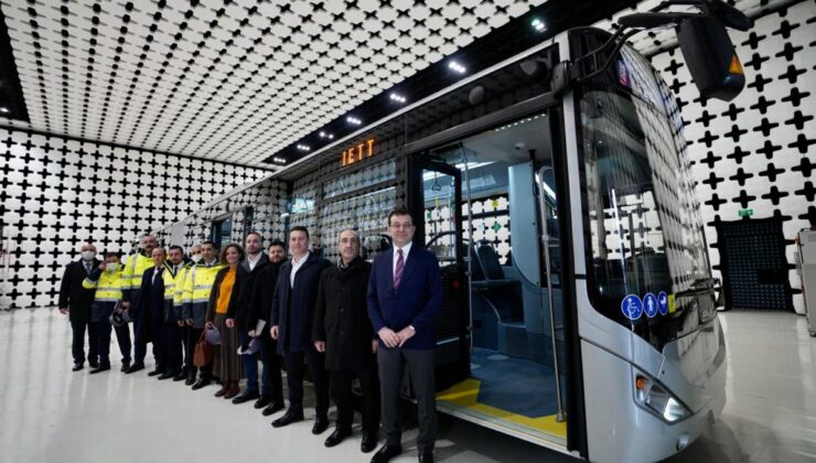 İMAMOĞLU KENTİN YENİ METROBÜS ARACINI TEST ETTİ