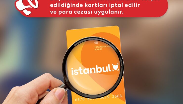 İSTANBULKART DENETİMİ, 8 BİN USULSÜZ KULLANIM TESPİT EDİLDİ…