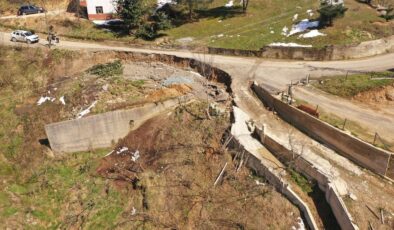 ORDU’DA 256 YOL AĞINDA HEYELAN MEYDANA GELDİ￼