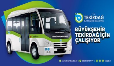 TEKİRDAĞ BÜYÜKŞEHİRDEN TOPLU TAŞIMA ESNAFINA DESTEK￼