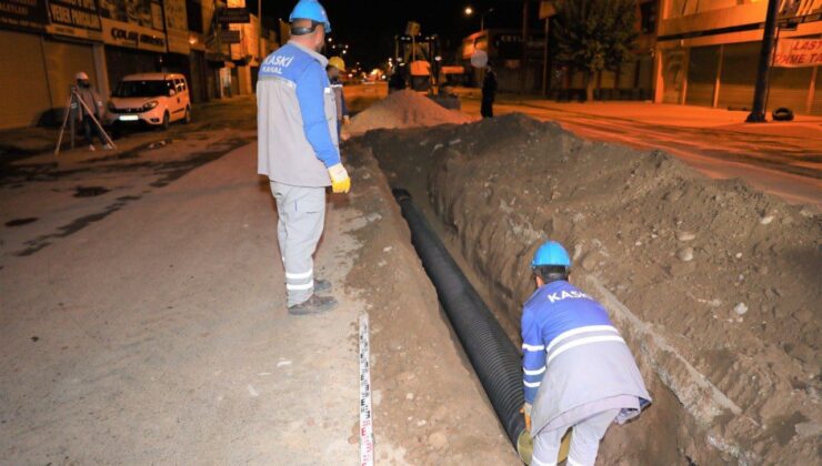 KASKİ, Yeni Sanayi’de Altyapı Hatlarını Güçlendiriyor