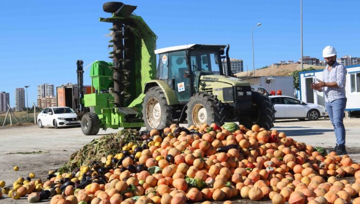  Organik atıklar toprağa karıştırılıp gübreye dönüştürülecek