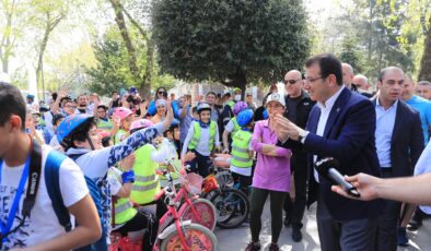 İMAMOĞLU’NDAN BİSİKLETLİLERE MÜJDE: İSTANBUL’DA BİSİKLET YOLLARI ARTIYOR