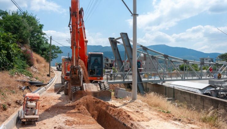 İzmir’de Menderes’in altyapısı güçleniyor