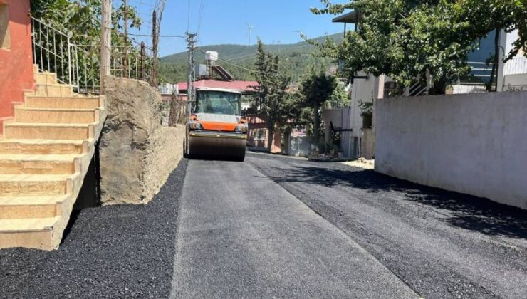 HBB İL GENELİNDE BETON ASFALT ÇALIŞMALARINI SÜRDÜRÜYOR