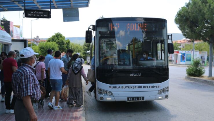 Muğla Büyükşehir Nüfusunun 236 Katı Yolcu Taşıdı