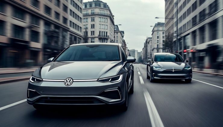 Volkswagen, elektrikli araç pazarında lider olan Tesla’yı geçmeye hazırlanıyor