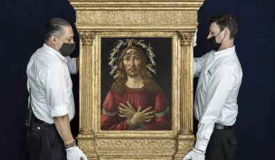 Botticelli’nin “Kederin Adamı” 45,4 milyon dolara satıldı￼