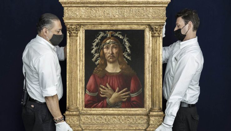 Botticelli’nin “Kederin Adamı” 45,4 milyon dolara satıldı￼