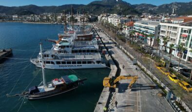 Marmaris Limanı Yenilenen Yüzüyle Hizmet Verecek