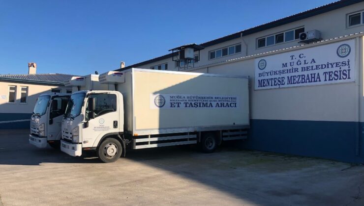 Mersin Büyükşehir Modern Mezbahalar ile Muğla’ya Hizmet Vermeye Devam Ediyor