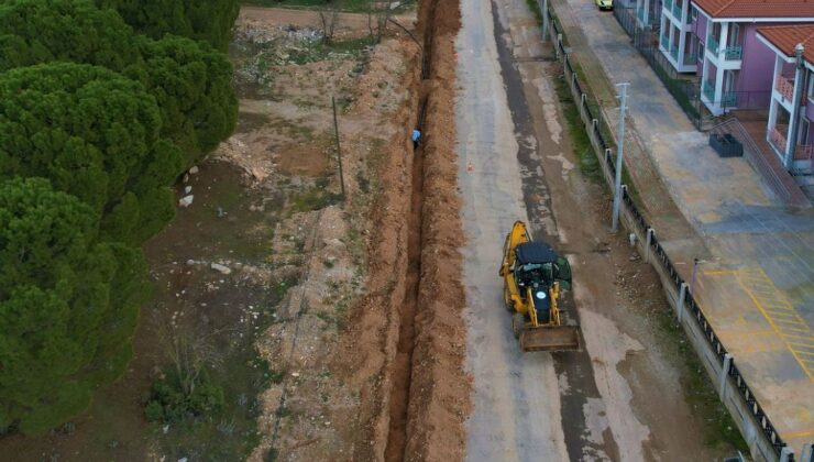 MUSKİ, Ortaköy Mahallesi’ne ilave içme suyu hattı yapıyor