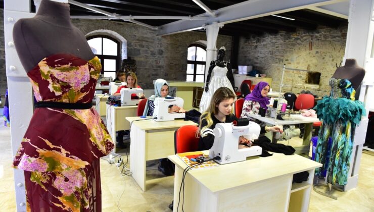 Altın İğne projesiyle kadınlara istihdam garantisi